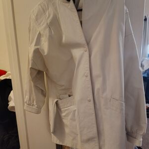 Stylish Women's Cream Utility Jacket